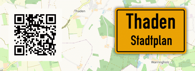 Stadtplan Thaden