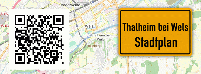 Stadtplan Thalheim bei Wels