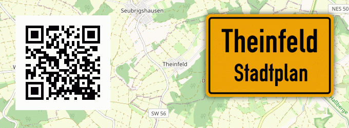 Stadtplan Theinfeld