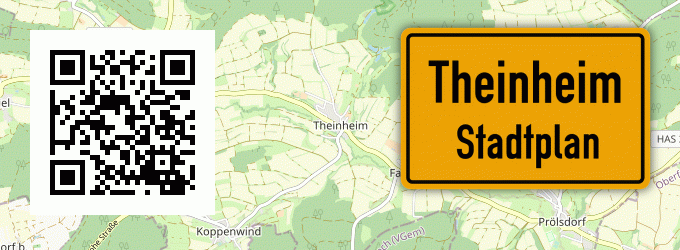 Stadtplan Theinheim
