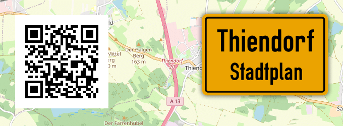 Stadtplan Thiendorf