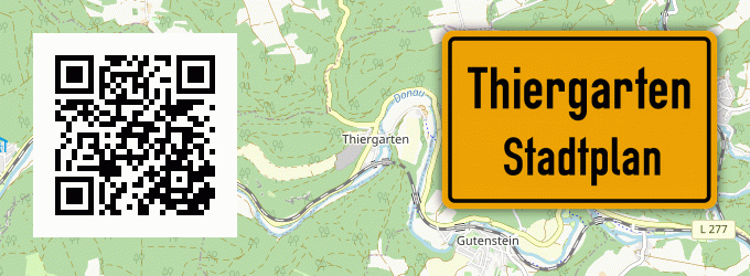 Stadtplan Thiergarten