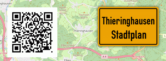 Stadtplan Thieringhausen
