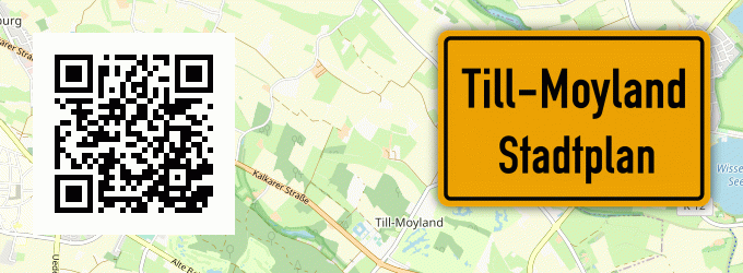 Stadtplan Till-Moyland