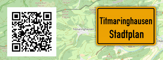 Stadtplan Titmaringhausen