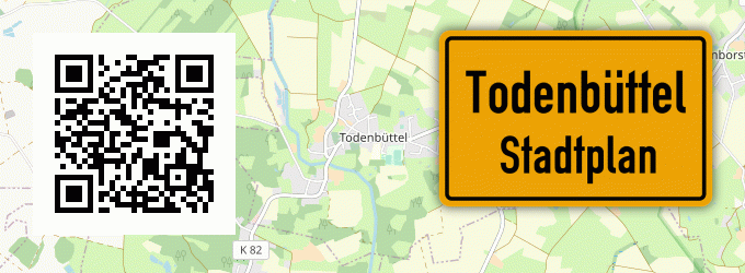 Stadtplan Todenbüttel