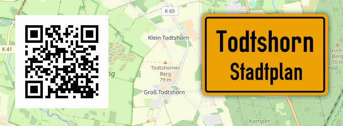 Stadtplan Todtshorn