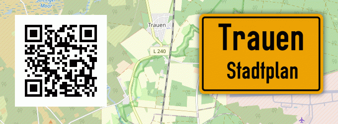 Stadtplan Trauen