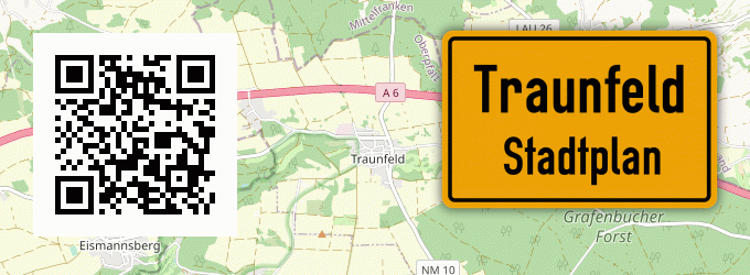 Stadtplan Traunfeld