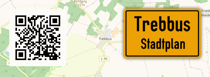 Stadtplan Trebbus