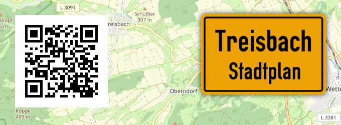 Stadtplan Treisbach