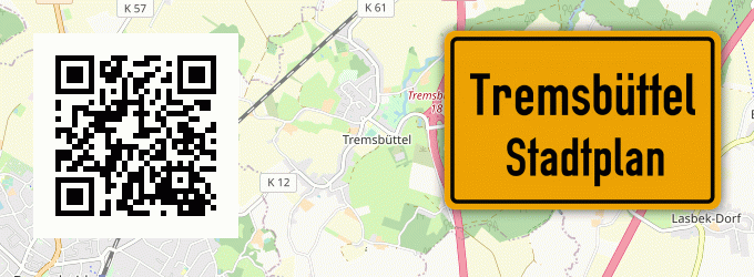 Stadtplan Tremsbüttel