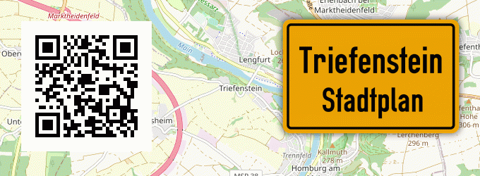 Stadtplan Triefenstein