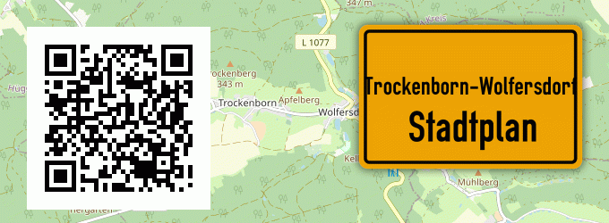 Stadtplan Trockenborn-Wolfersdorf