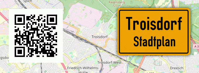 Stadtplan Troisdorf