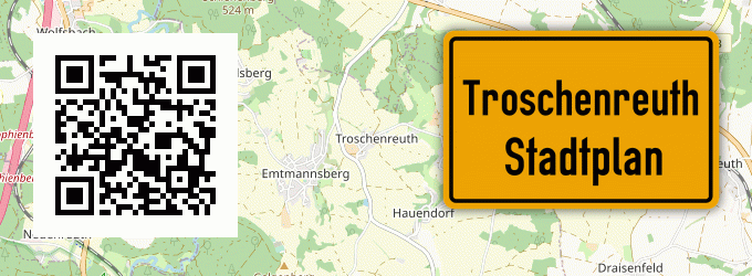Stadtplan Troschenreuth