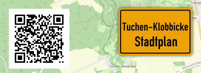 Stadtplan Tuchen-Klobbicke
