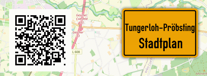 Stadtplan Tungerloh-Pröbsting