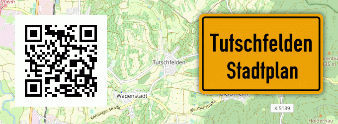 Stadtplan Tutschfelden