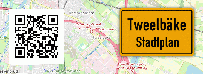 Stadtplan Tweelbäke