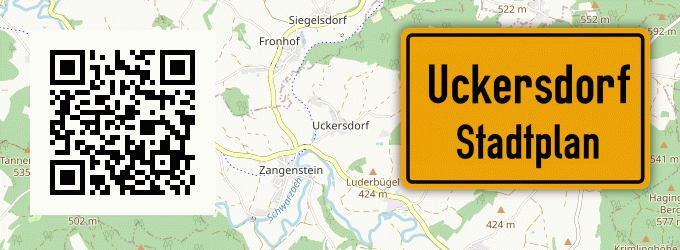 Stadtplan Uckersdorf