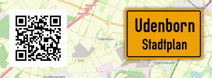 Stadtplan Udenborn