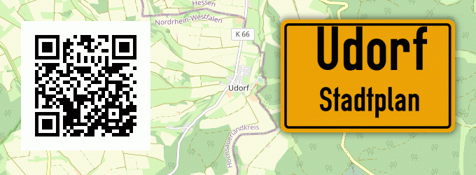 Stadtplan Udorf