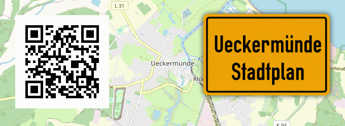 Stadtplan Ueckermünde