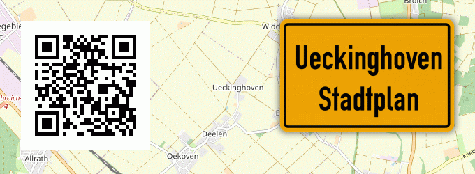 Stadtplan Ueckinghoven