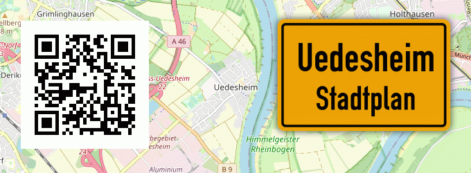 Stadtplan Uedesheim