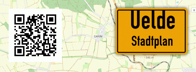 Stadtplan Uelde