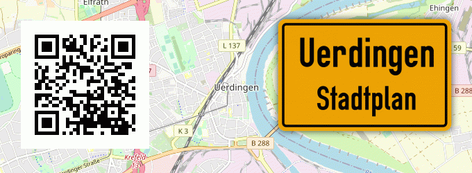 Stadtplan Uerdingen