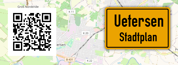 Stadtplan Uetersen