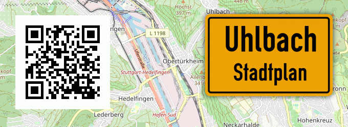 Stadtplan Uhlbach