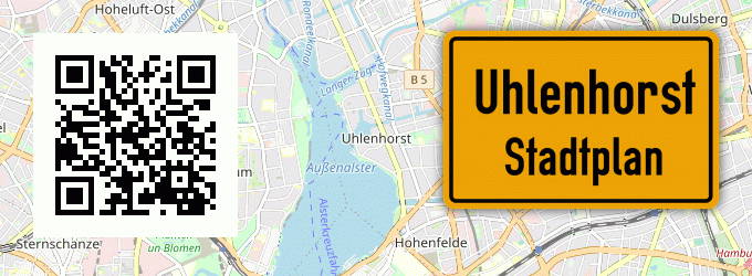 Stadtplan Uhlenhorst