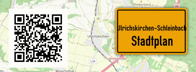 Stadtplan Ulrichskirchen-Schleinbach
