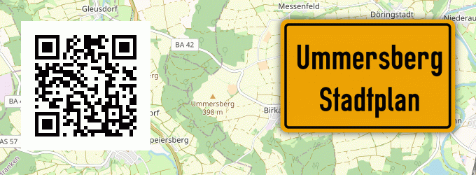 Stadtplan Ummersberg