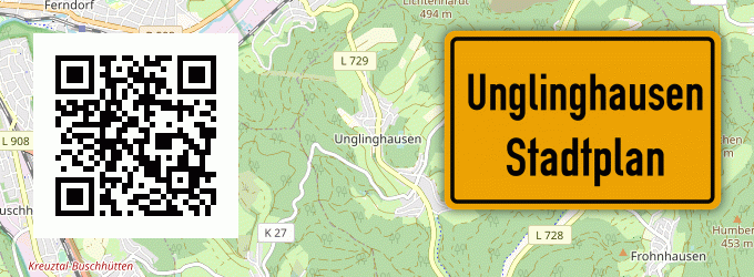 Stadtplan Unglinghausen