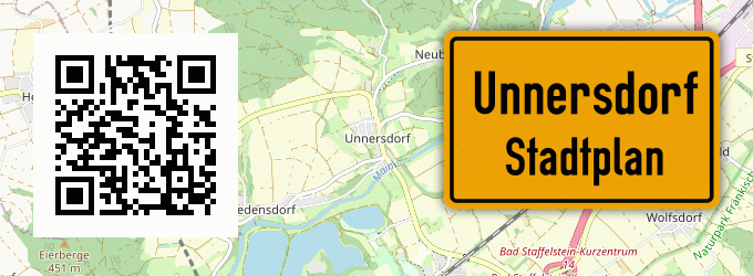Stadtplan Unnersdorf
