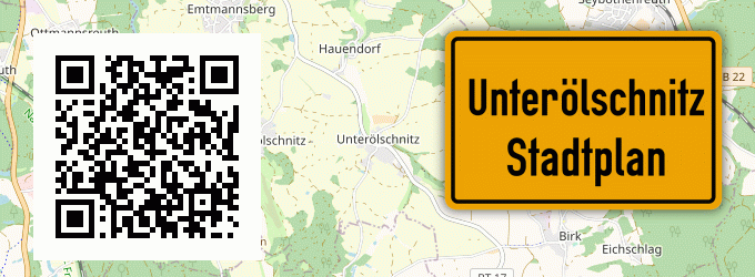 Stadtplan Unterölschnitz