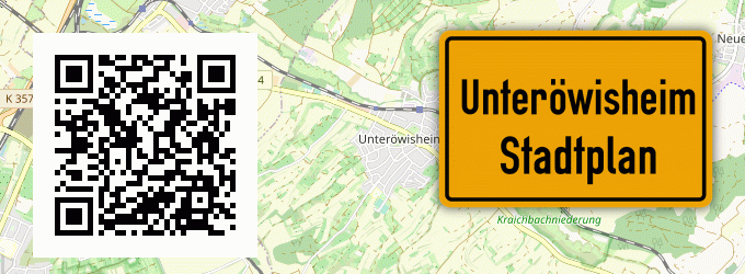 Stadtplan Unteröwisheim