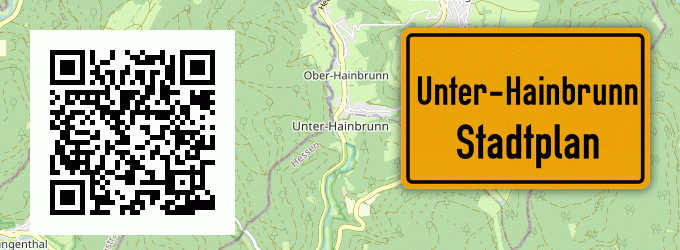 Stadtplan Unter-Hainbrunn