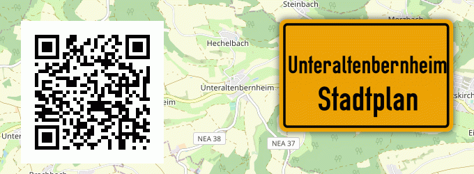 Stadtplan Unteraltenbernheim