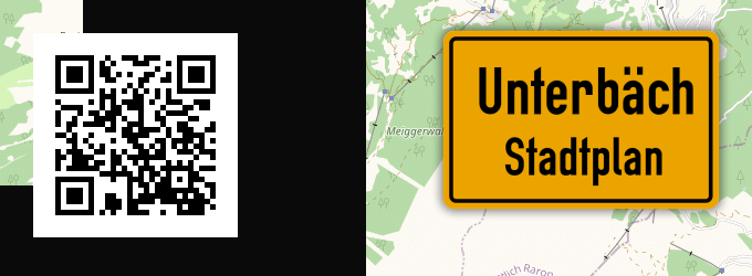 Stadtplan Unterbäch
