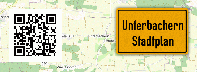 Stadtplan Unterbachern