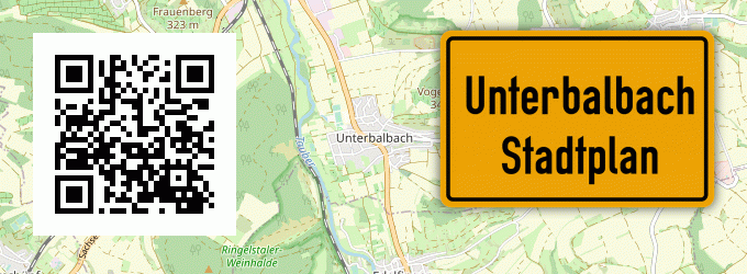 Stadtplan Unterbalbach