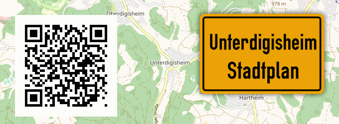 Stadtplan Unterdigisheim