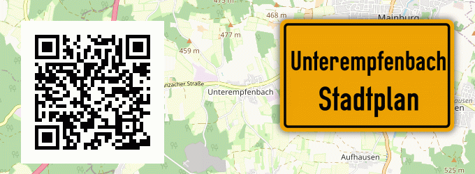 Stadtplan Unterempfenbach