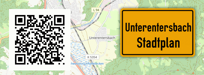 Stadtplan Unterentersbach