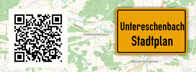 Stadtplan Untereschenbach, Unterfranken